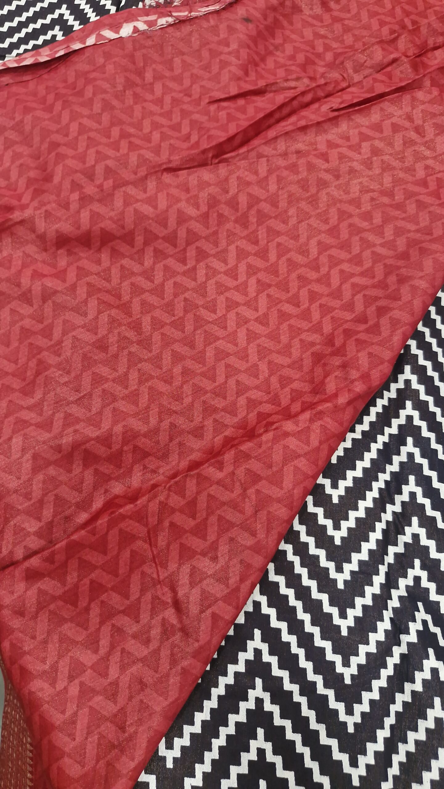 Soft Chanderi saree - Image 4